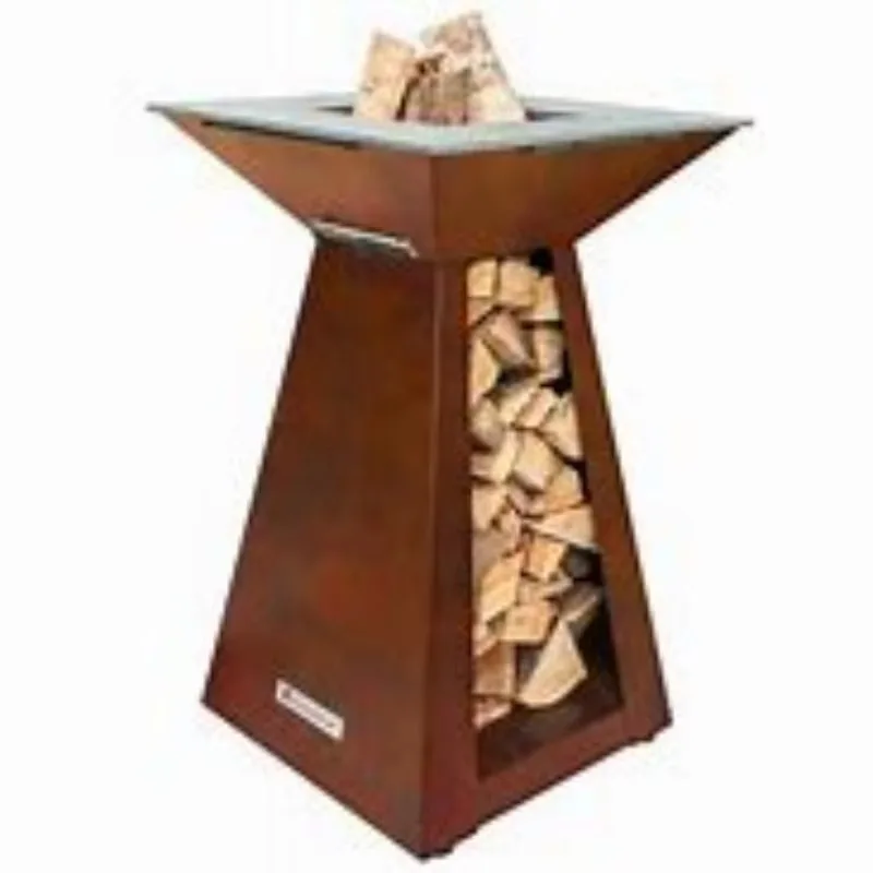 Fire Pit Bowl - Tungku Api Baja Corten, Bola Tungku