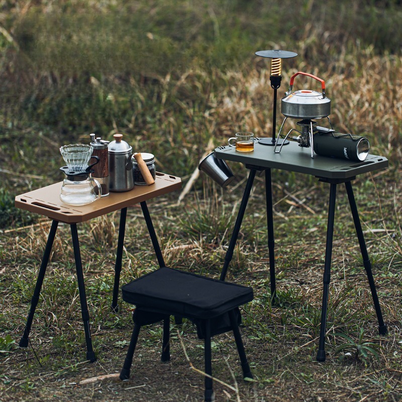 Outdoor Furniture Legs - Meja Lipat Camping dengan Ketinggian yang