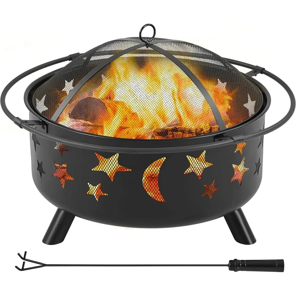 Fire Pit Bowl - Perapian Luar Ruangan Besar dengan Mangkuk