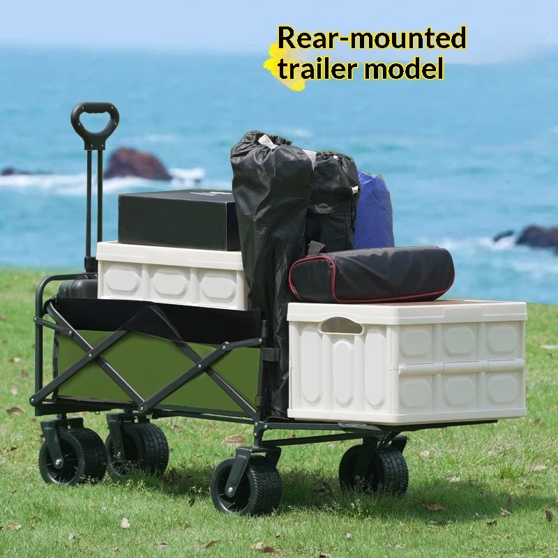 Outdoor Furniture For Sale - Gerobak Utilitas Camping Roda Empat Lipat