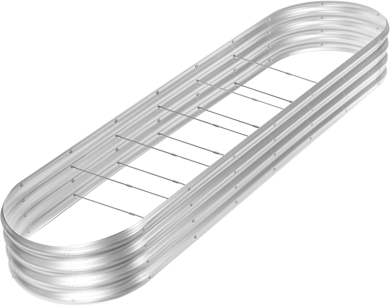 Planter Raised Metal - Kit Tempat Tanam Terangkat Galvanis 8