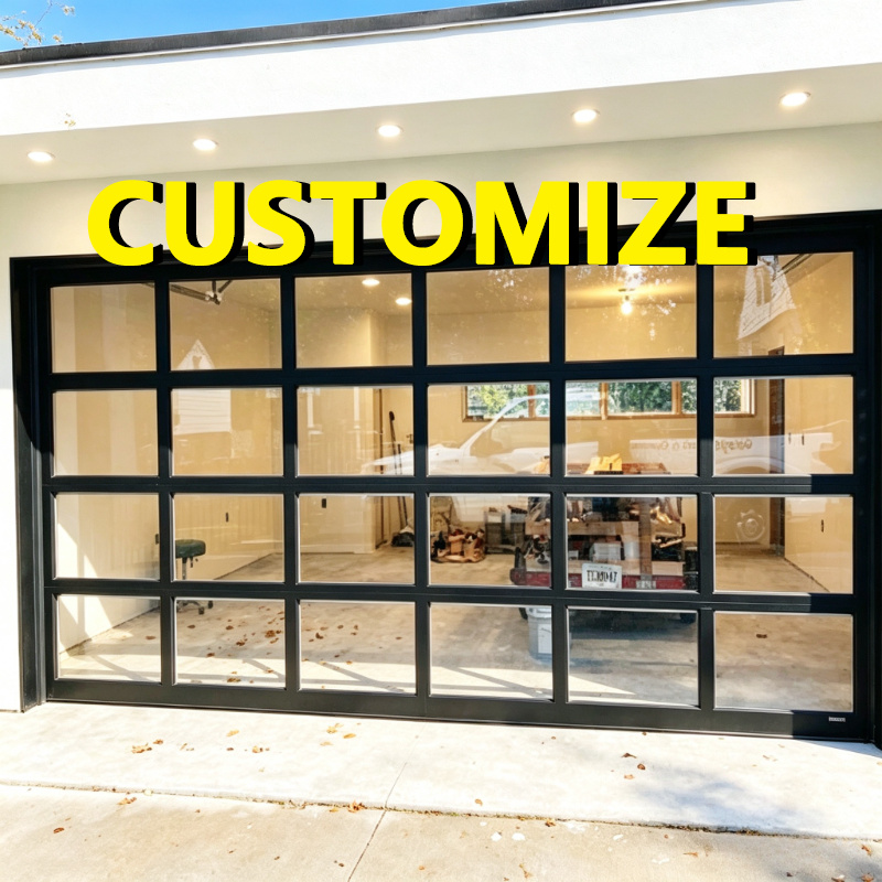 Outdoor Furniture Aluminum - Pintu garasi sectional aluminium dengan sensor