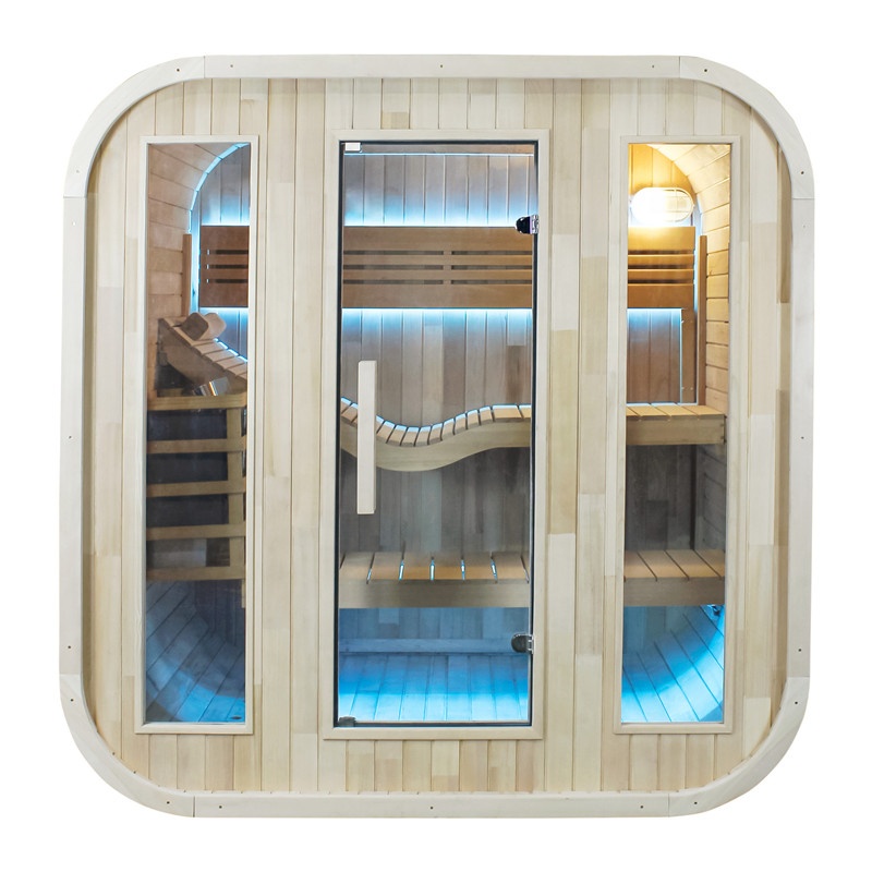 Outdoor Furniture Set - Sauna Luar Ruangan Desain Modern, Kabin