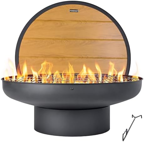 Fire Pit Bowl - Meja Api Unggun 32 inci dengan