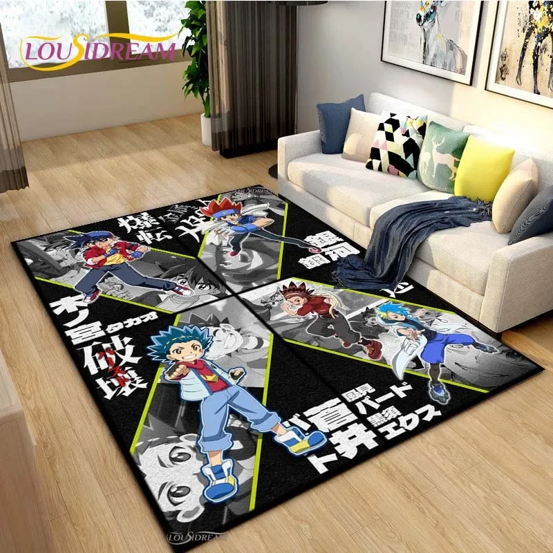 Outdoor Furniture For Cafe - Beyblade Karpet Anime Kartun untuk Ruang