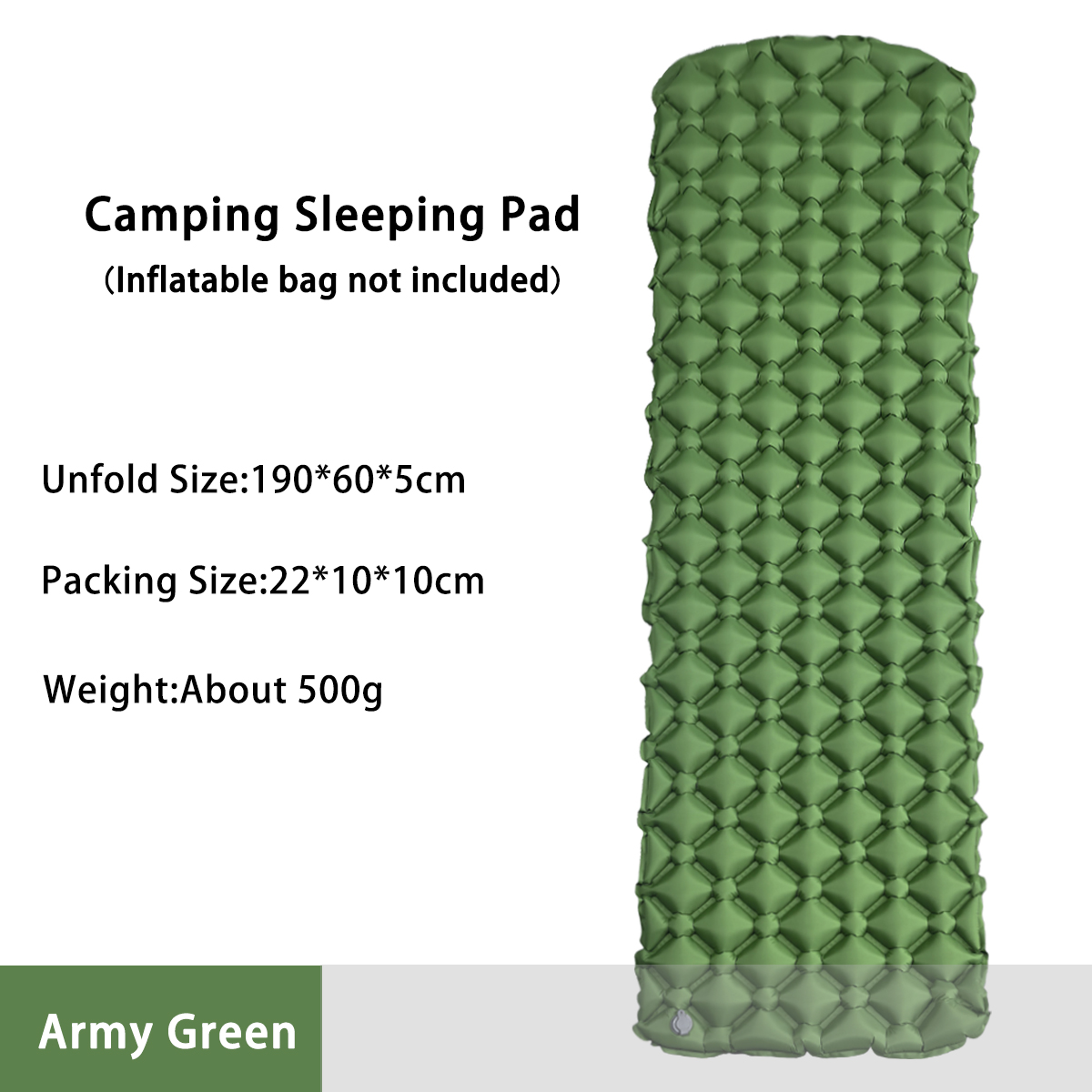 Outdoor Furniture Pads - Kasur Tiup untuk Berkemah di Tenda,