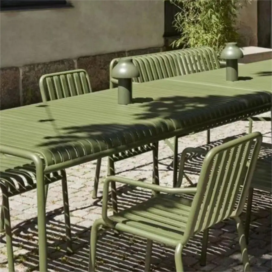 Meja dan kursi balkon besi tem - Outdoor Furniture For Cafe ulasan dan harga