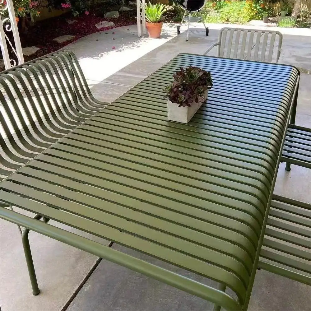 Meja dan kursi balkon besi tem - Outdoor Furniture For Cafe ulasan dan harga