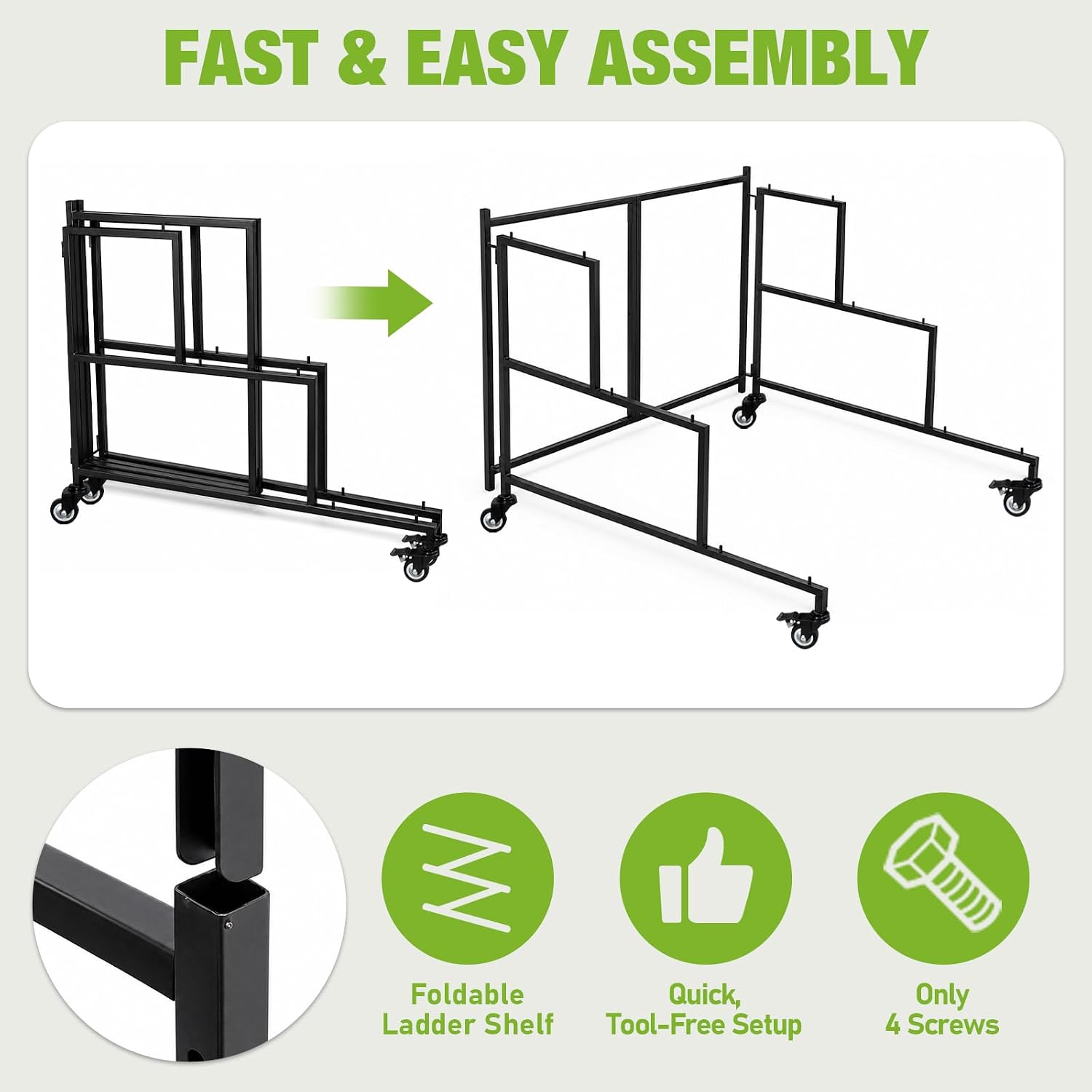 Rak Tanam Vertikal Mobile, Pen - Planter Raised Metal ulasan dan harga