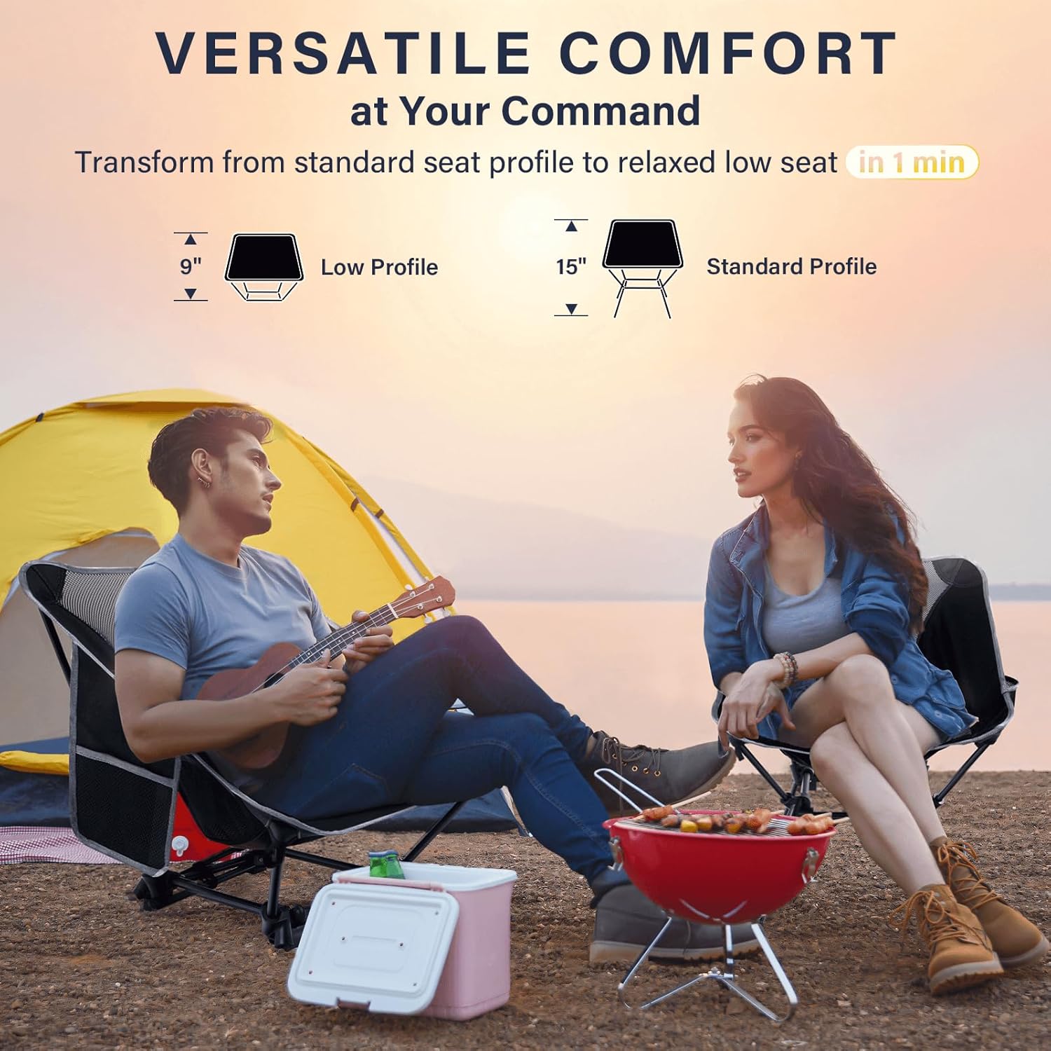 Kursi Camping Ringan, Kursi Ca - Outdoor Furniture Set ulasan dan harga