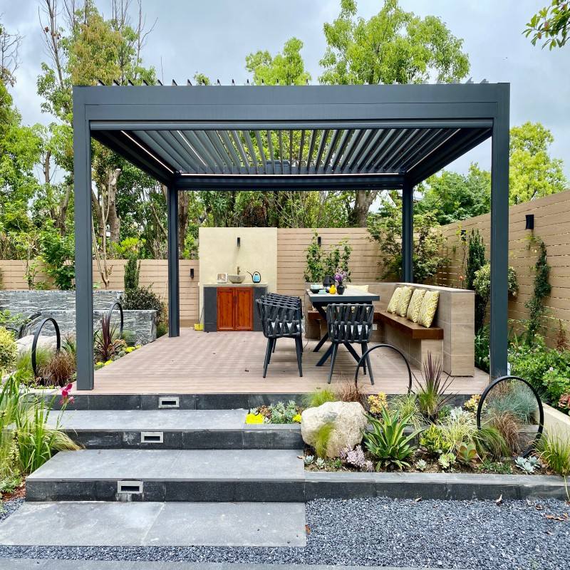 Gazebo Tahan Korosi dari Alumi - Outdoor Furniture Aluminum ulasan dan harga