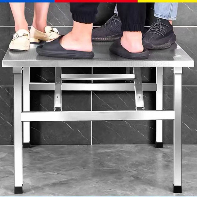Meja Persegi Lipat 80x80cm - T - Outdoor Furniture Legs ulasan dan harga