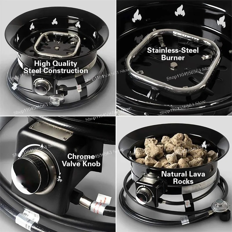Perapian Propana Portabel 58.0 - Fire Pit Bowl ulasan dan harga