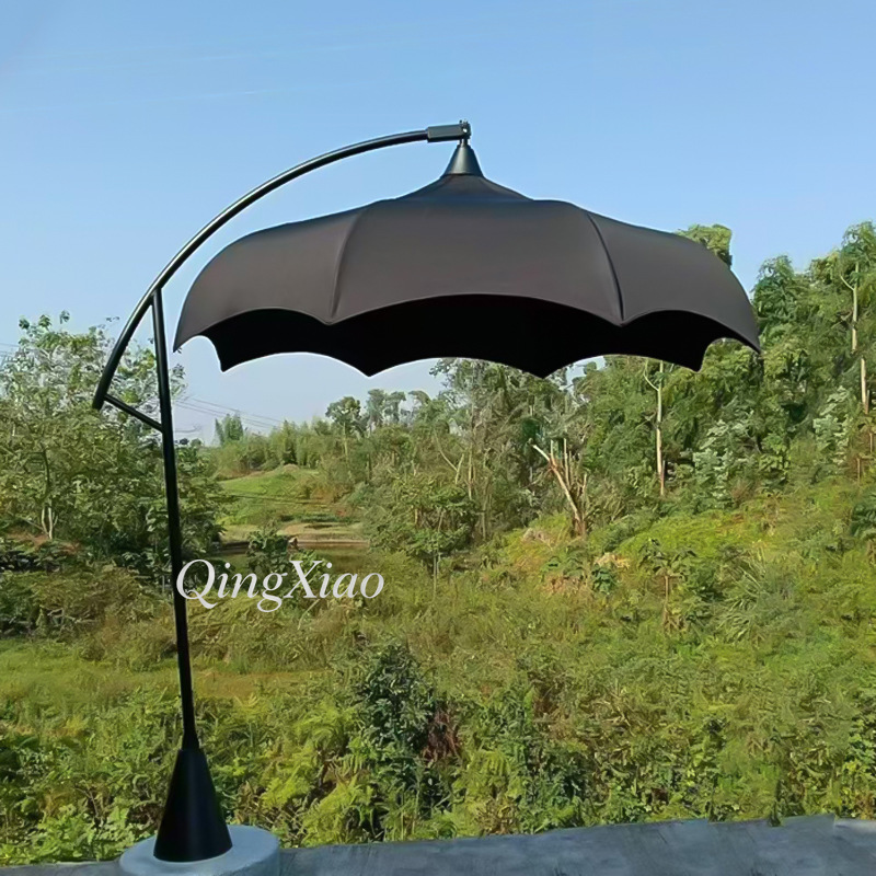 Payung Cantilever Lengkung Tah - Outdoor Furniture For Cafe ulasan dan harga