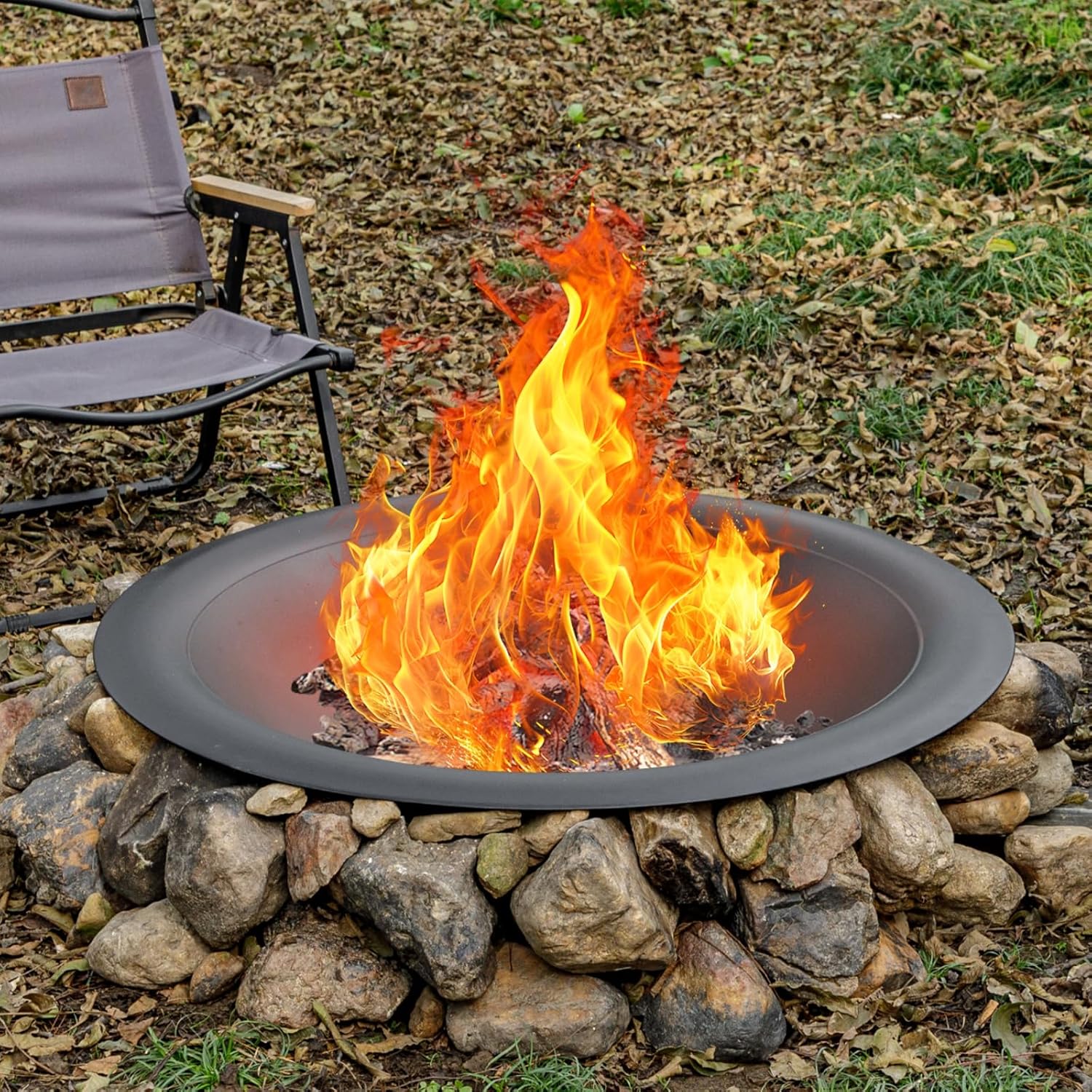 Wadah Api Baja 35 Inci, Tahan  - Fire Pit Bowl ulasan dan harga