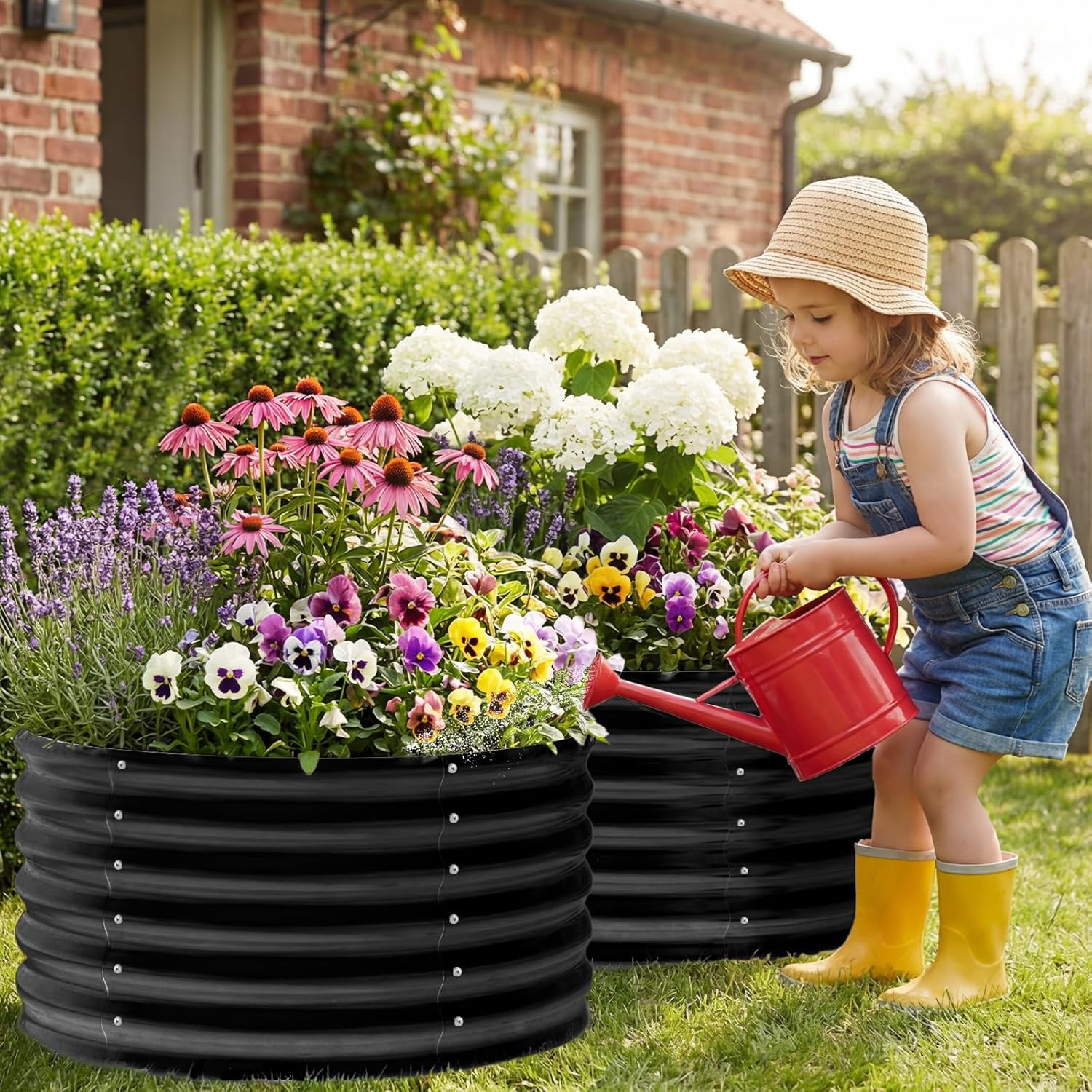 2 Paket Kotak Tanam Terangkat  - Planter Raised Metal ulasan dan harga