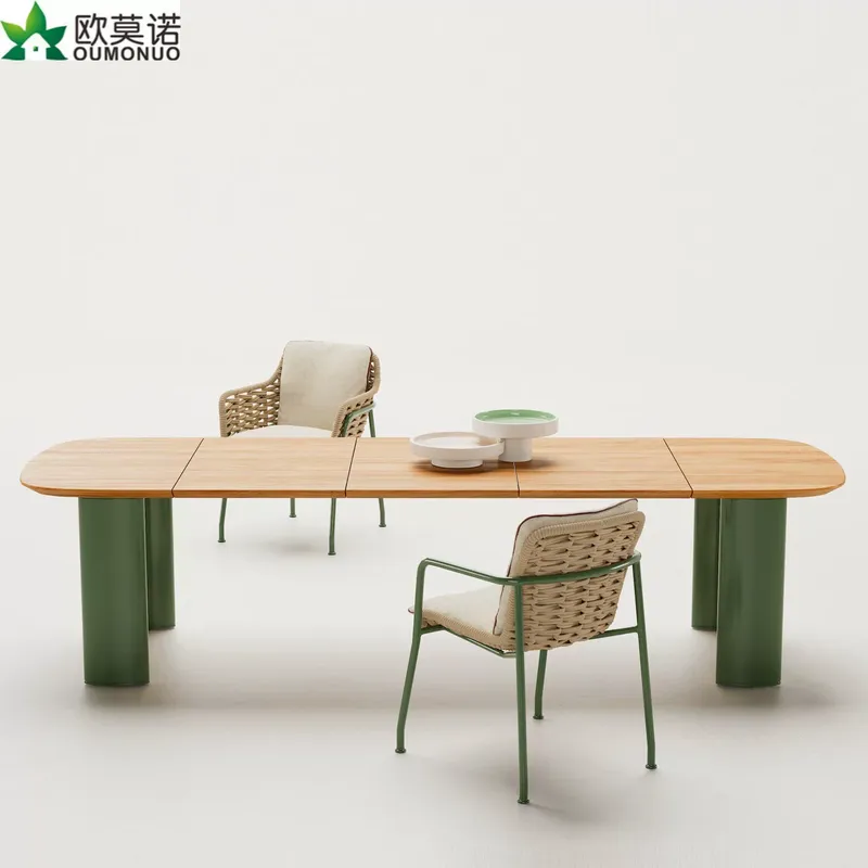 Set Meja dan Kursi Makan Luar  - Outdoor Furniture For Cafe ulasan dan harga