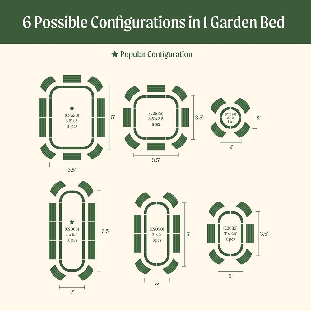 Kit Tempat Tanam Terangkat Veg - Planter Raised Metal ulasan dan harga