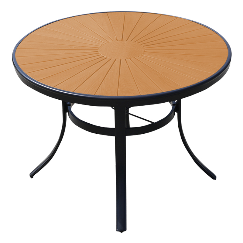 Produsen Set Meja Makan Bundar - Outdoor Furniture For Cafe ulasan dan harga