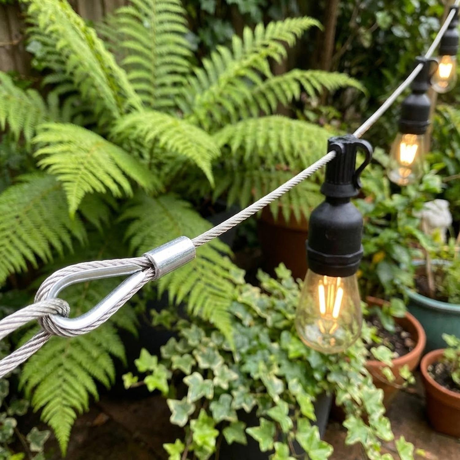 Tali Kawat Baja Tahan Karat 10 - Outdoor Furniture Rope ulasan dan harga