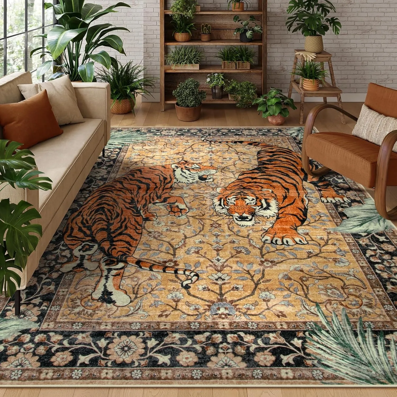 Karpet Harimau Hutan untuk Rua - Outdoor Furniture For Cafe ulasan dan harga