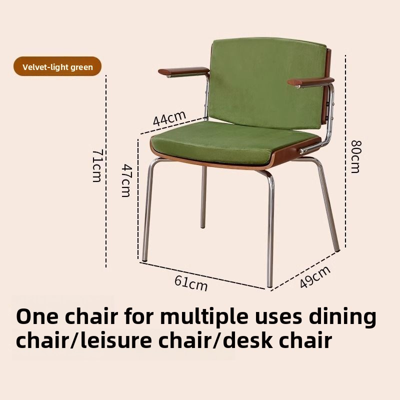 Kursi tunggal gaya Nordik, kur - Outdoor Furniture For Cafe ulasan dan harga