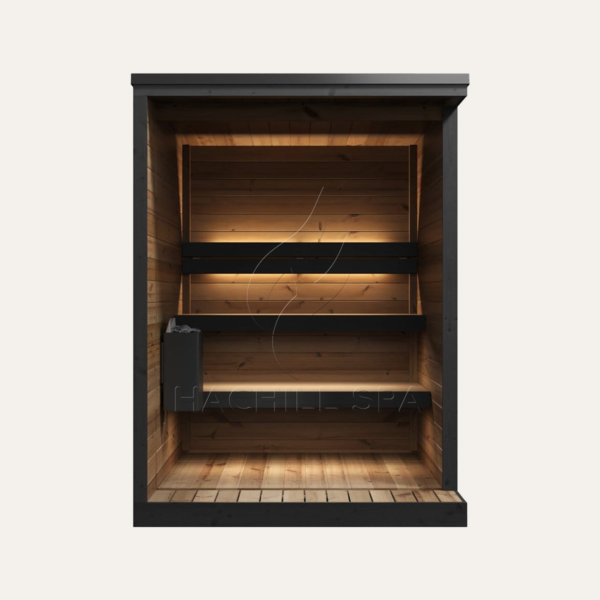 Sauna Luar Ruangan Gym untuk 4 - Outdoor Furniture Set ulasan dan harga