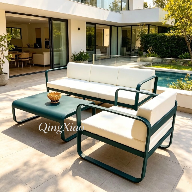 Set Sofa Luar Ruangan Anti Air - Outdoor Furniture Aluminum ulasan dan harga