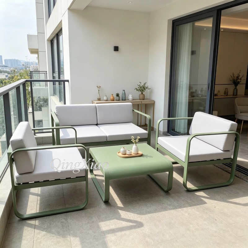 Set Sofa Luar Ruangan Anti Air - Outdoor Furniture Aluminum ulasan dan harga