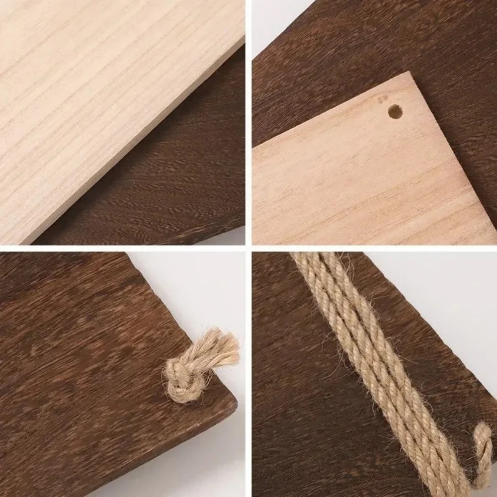 Rak Kayu Mengambang dengan Tal - Outdoor Furniture Rope ulasan dan harga