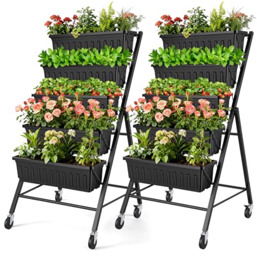 2 Paket Rak Tanam Vertikal Ber - Planter Raised Metal ulasan dan harga