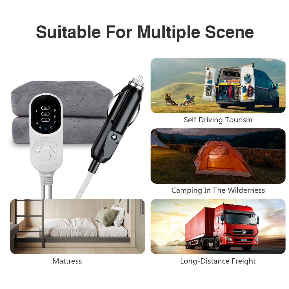 Selimut Listrik Mobil 12V, Sel - Outdoor Furniture Pads ulasan dan harga