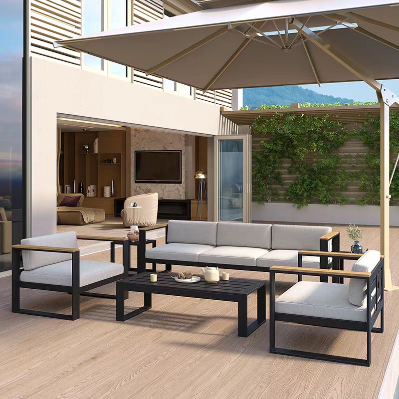 Set Sofa Teras Aluminium Gaya  - Outdoor Furniture Legs ulasan dan harga