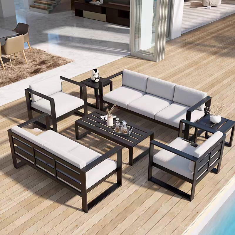 Set Sofa Teras Aluminium Gaya  - Outdoor Furniture Legs ulasan dan harga