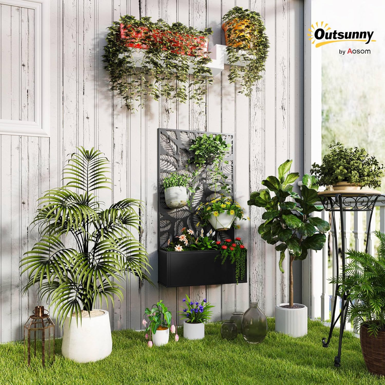 Pot Tanaman Logam dengan Teral - Planter Raised Metal ulasan dan harga