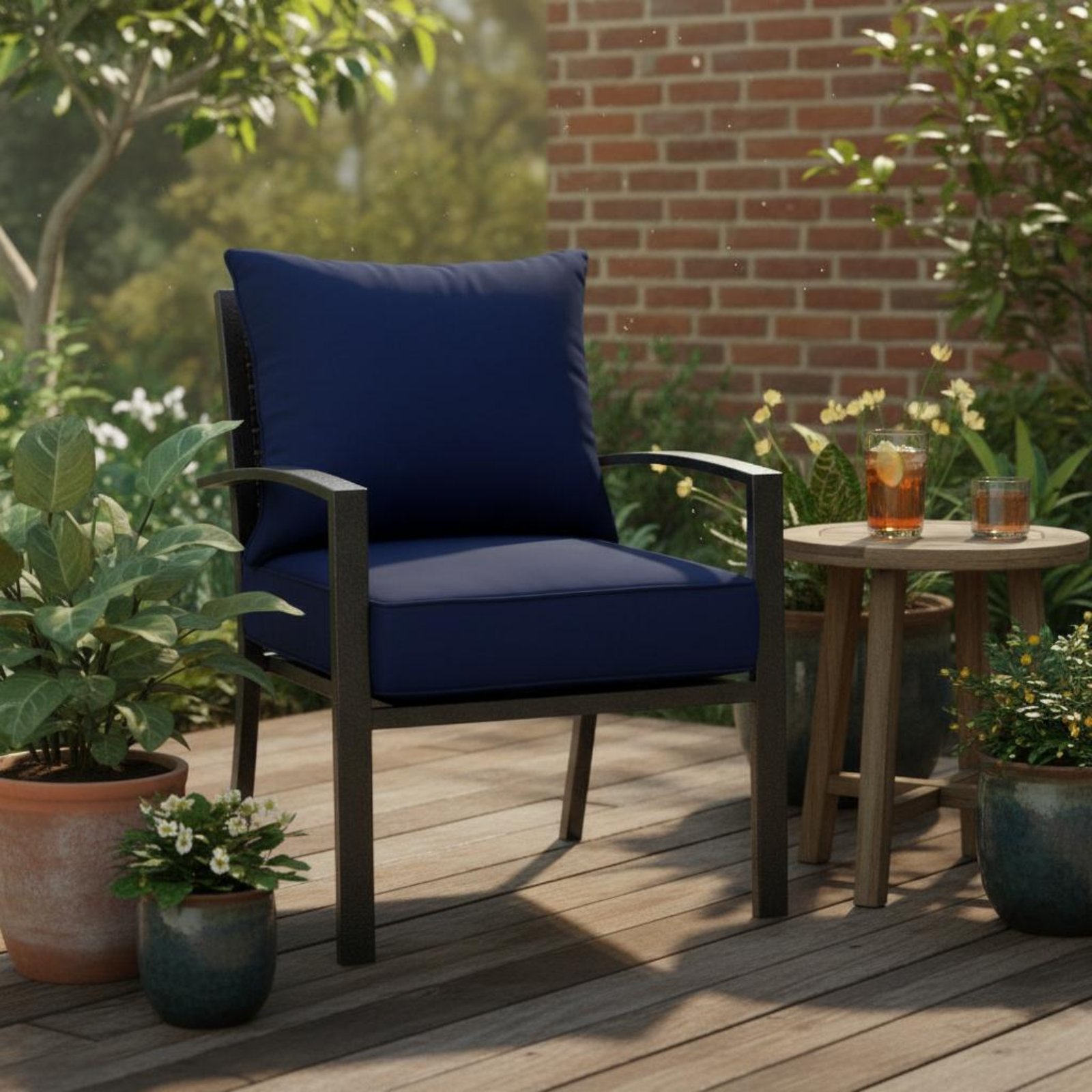 Bantalan Kursi Teras dengan Pe - Outdoor Furniture Pads ulasan dan harga