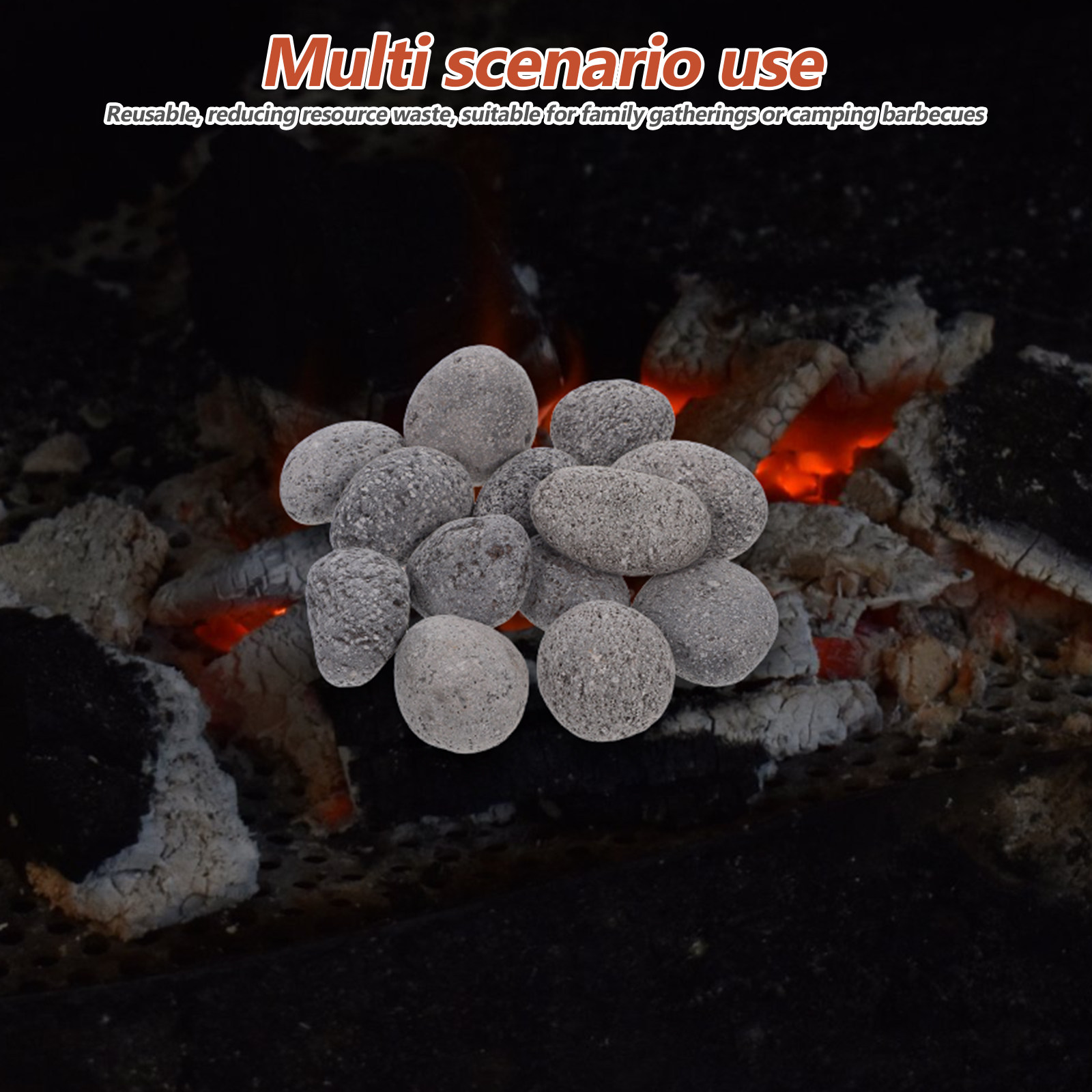 1 Kantong Batu Lava Vulkanik u - Fire Pit Bowl ulasan dan harga